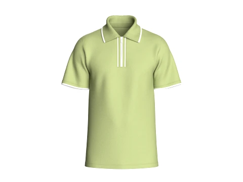 Men 6 Styles Polo Shirt - Bundle Pack 3D Model