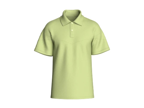 Men 6 Styles Polo Shirt - Bundle Pack 3D Model