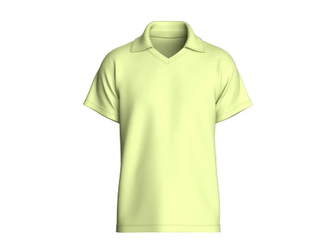 Men 6 Styles Polo Shirt - Bundle Pack 3D Model