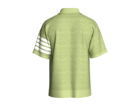Men 6 Styles Polo Shirt - Bundle Pack 3D Model