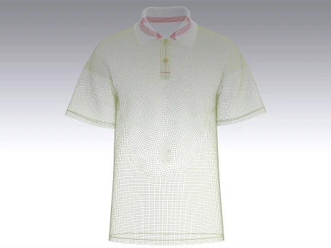 Men 6 Styles Polo Shirt - Bundle Pack 3D Model