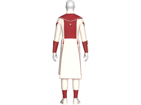 Men Assassin Outfit V3 3D Model
