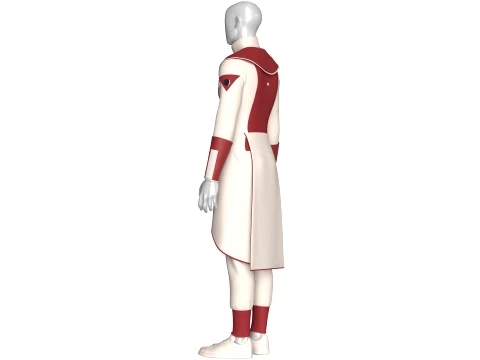 Men Assassin Outfit V3 3D Model