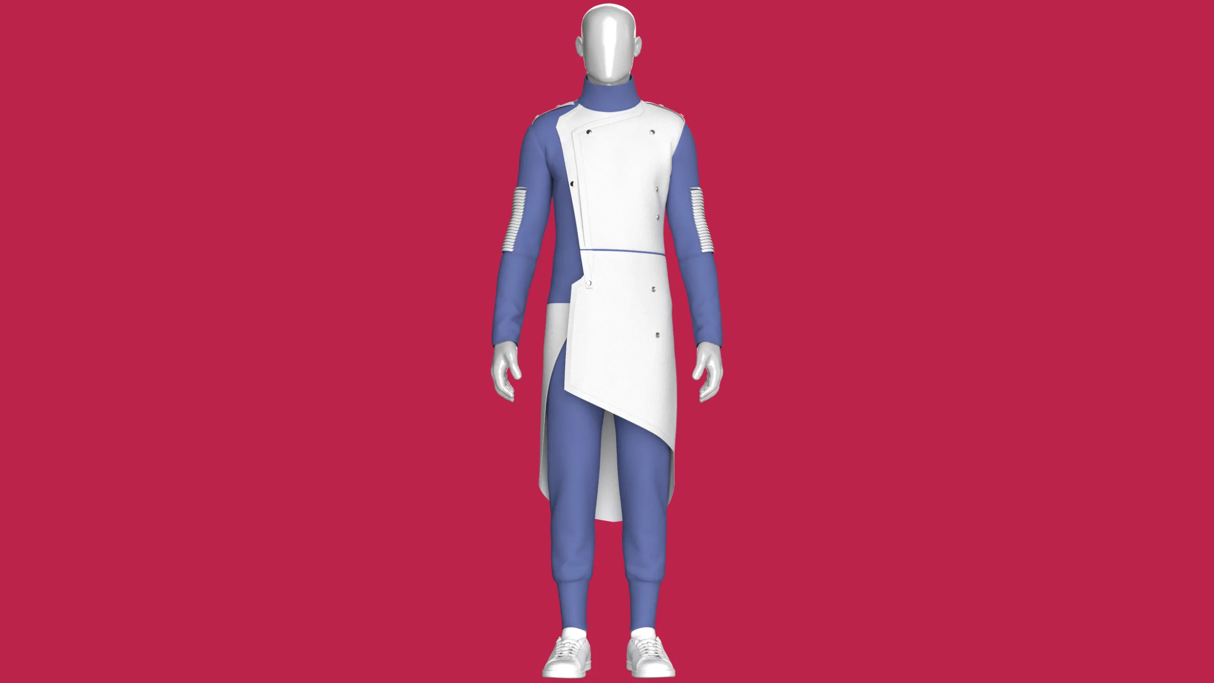 Men Assassin Outfit V4 3D Model .c4d .max .obj .3ds .fbx .stl .blend 