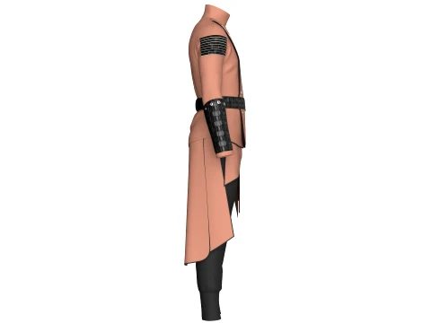 Men Assassin Outfit V5 3D Model