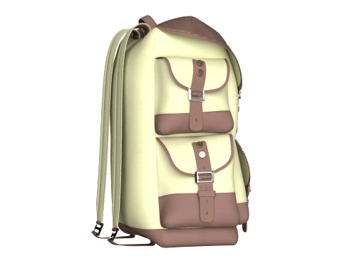Outdoor Travel Bag V4 3D Model