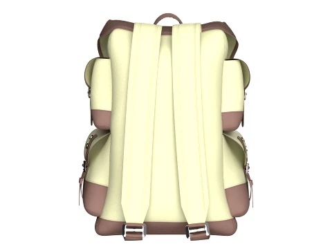 Outdoor Travel Bag V4 3D Model