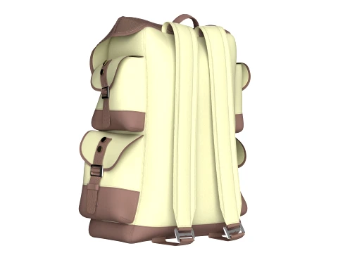 Outdoor Travel Bag V4 3D Model