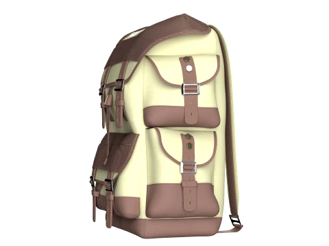Outdoor Travel Bag V4 3D Model