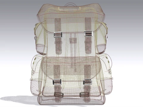 Outdoor Travel Bag V4 3D Model