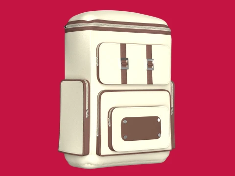 Outdoor Travel Bag V6 3D Model