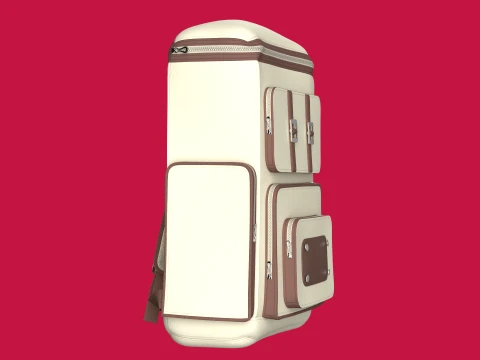 Outdoor Travel Bag V6 3D Model