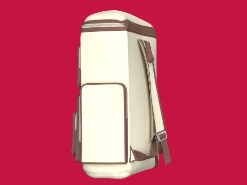 Outdoor Travel Bag V6 3D Model