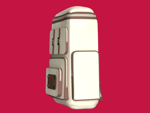 Outdoor Travel Bag V6 3D Model