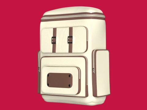Outdoor Travel Bag V6 3D Model