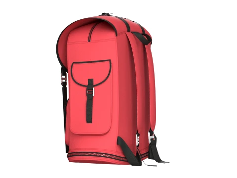 Outdoor Travel Bag V7 3D Model
