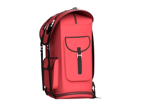 Outdoor Travel Bag V7 3D Model