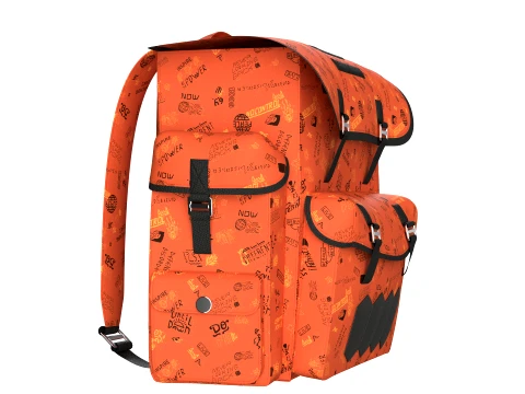 Outdoor Travel Bag V8 3D Model