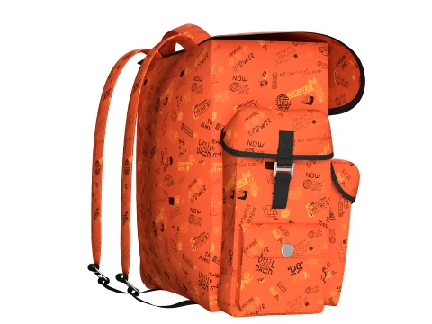 Outdoor Travel Bag V8 3D Model