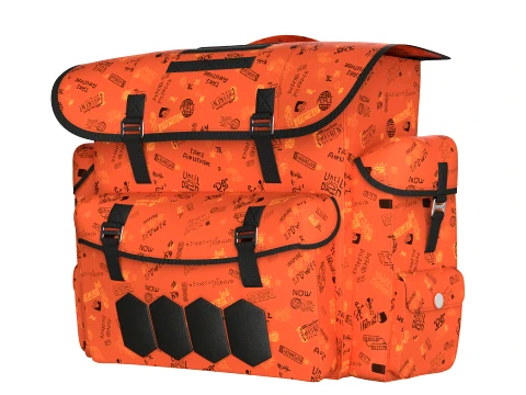 Outdoor Travel Bag V8 3D Model