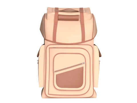 Outdoor Travel Bag V9 3D Model