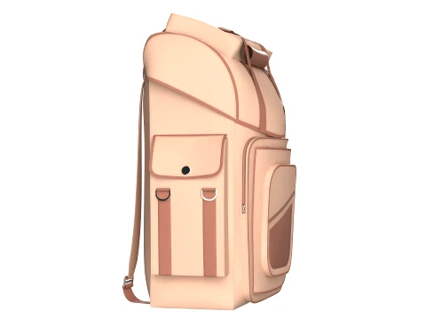 Outdoor Travel Bag V9 3D Model
