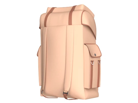 Outdoor Travel Bag V9 3D Model