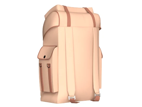 Outdoor Travel Bag V9 3D Model