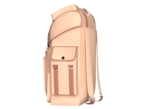 Outdoor Travel Bag V9 3D Model