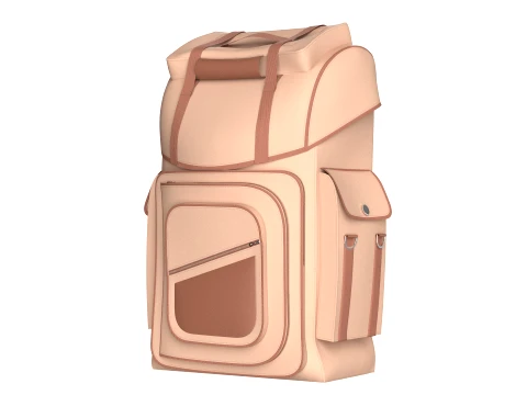 Outdoor Travel Bag V9 3D Model