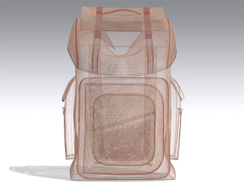 Outdoor Travel Bag V9 3D Model