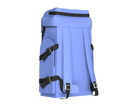 Outdoor Travel Bag V10 3D Model