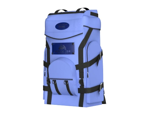Outdoor Travel Bag V10 3D Model