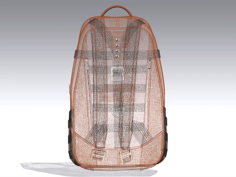 Outdoor Travel Bag V11 3D Model