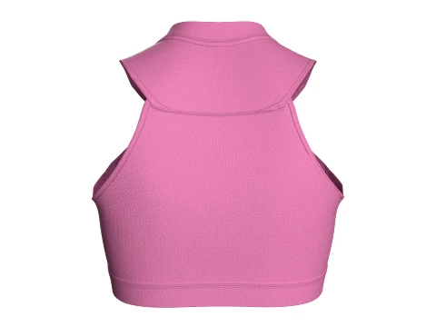 Girls RZ Logo Cropped Top 3D Model
