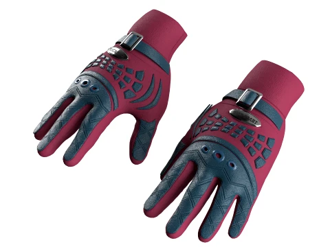 Racing Gloves 3D Model