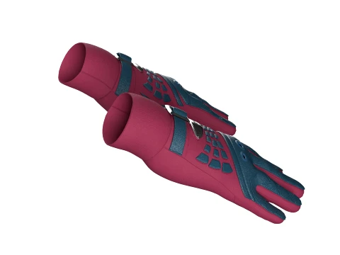 Racing Gloves 3D Model