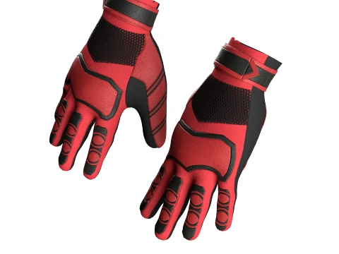 Racing Gloves V4 3D Model