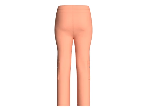 Girls 7 Styles Pant - Bundle Pack 3D Model