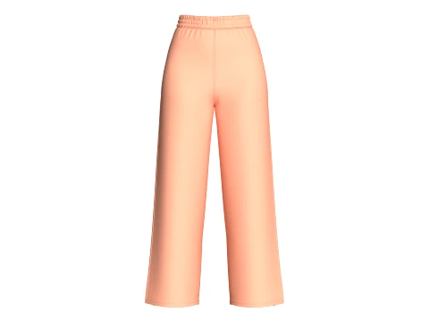 Girls 7 Styles Pant - Bundle Pack 3D Model