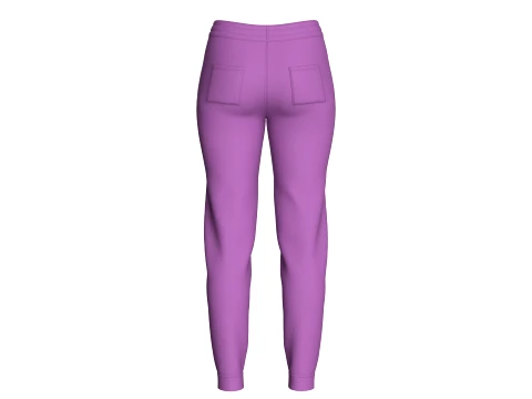Girls 9 Styles Pant - Bundle Pack 3D Model