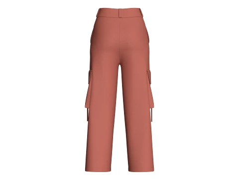 Girls 12 Styles Pant - Bundle Pack 3D Model