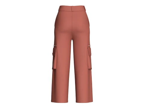 Girls 12 Styles Pant - Bundle Pack 3D Model
