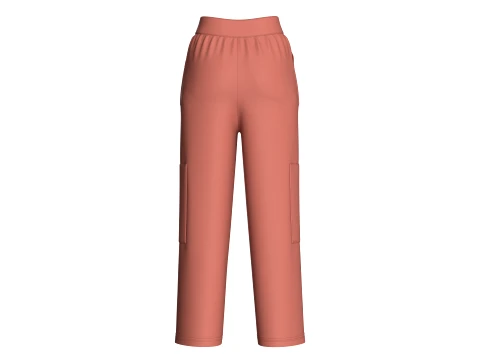 Girls 12 Styles Pant - Bundle Pack 3D Model