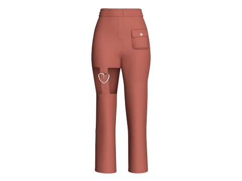 Girls 12 Styles Pant - Bundle Pack 3D Model