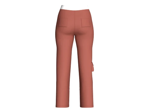 Girls 12 Styles Pant - Bundle Pack 3D Model