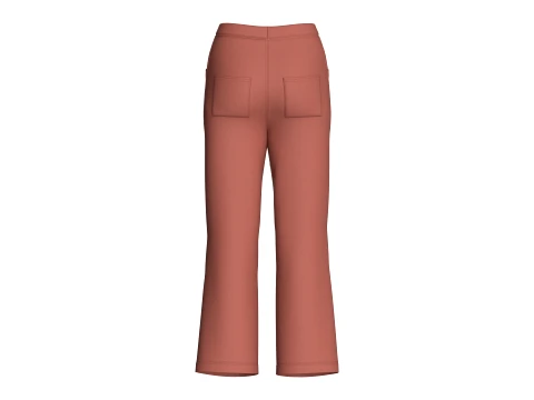 Girls 12 Styles Pant - Bundle Pack 3D Model
