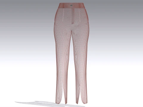 Girls 12 Styles Pant - Bundle Pack 3D Model