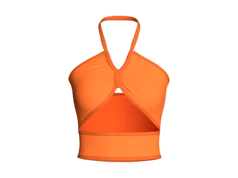 Girls 8 Styles Top - Bundle Pack 3D Model