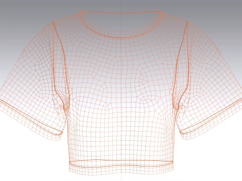 Girls 8 Styles Top - Bundle Pack 3D Model